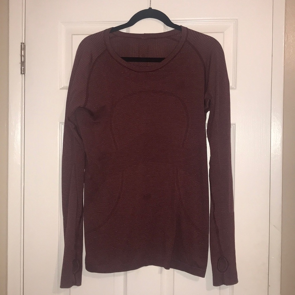 Lululemon swiftly tech long sleeve size 12